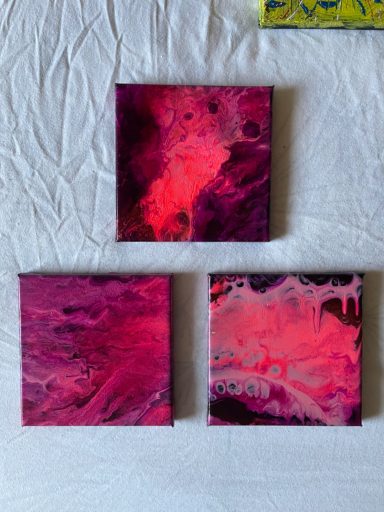 Pink I und II und III Pink
