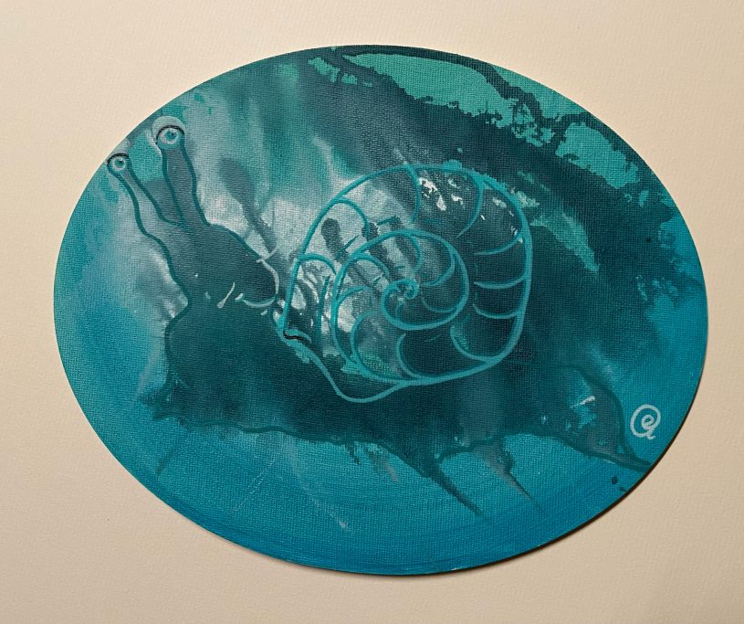 Achtsame Schnecke Achtsame Schnecke
