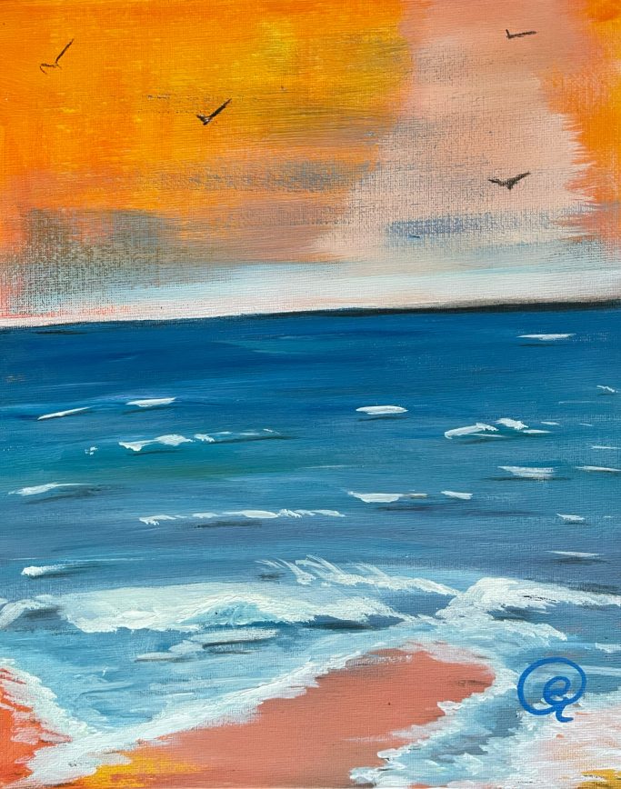 Strand I/Meer orange Strand I/Meer orange